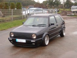 Volkswagen Golf 2 VR6 Edition Blue BBS